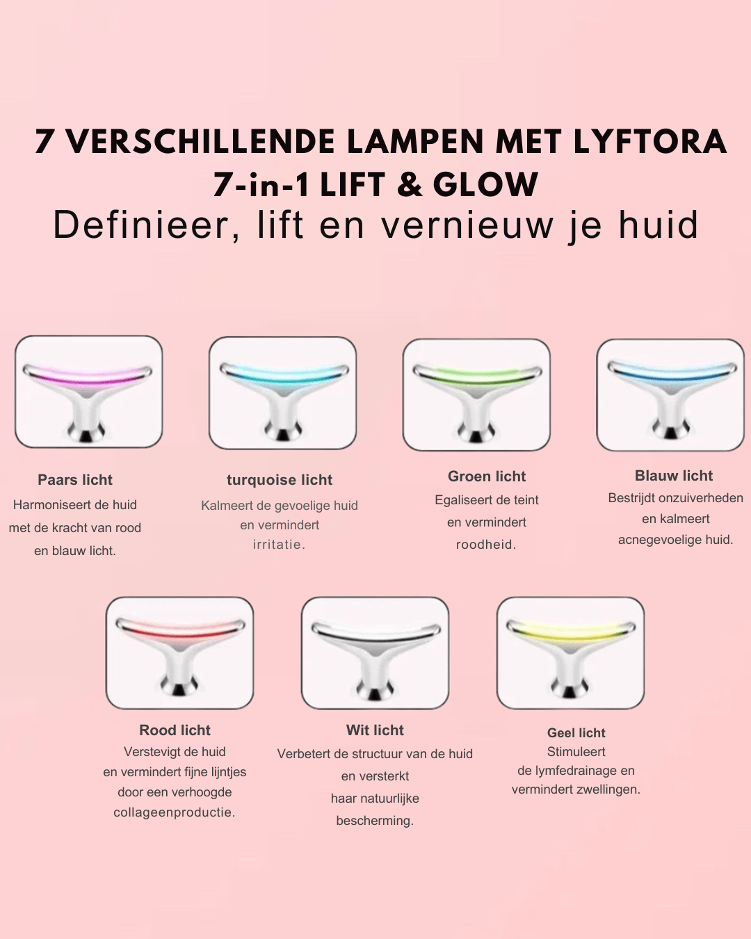 LYFTORA 7-in-1 Facial Lift & Glow