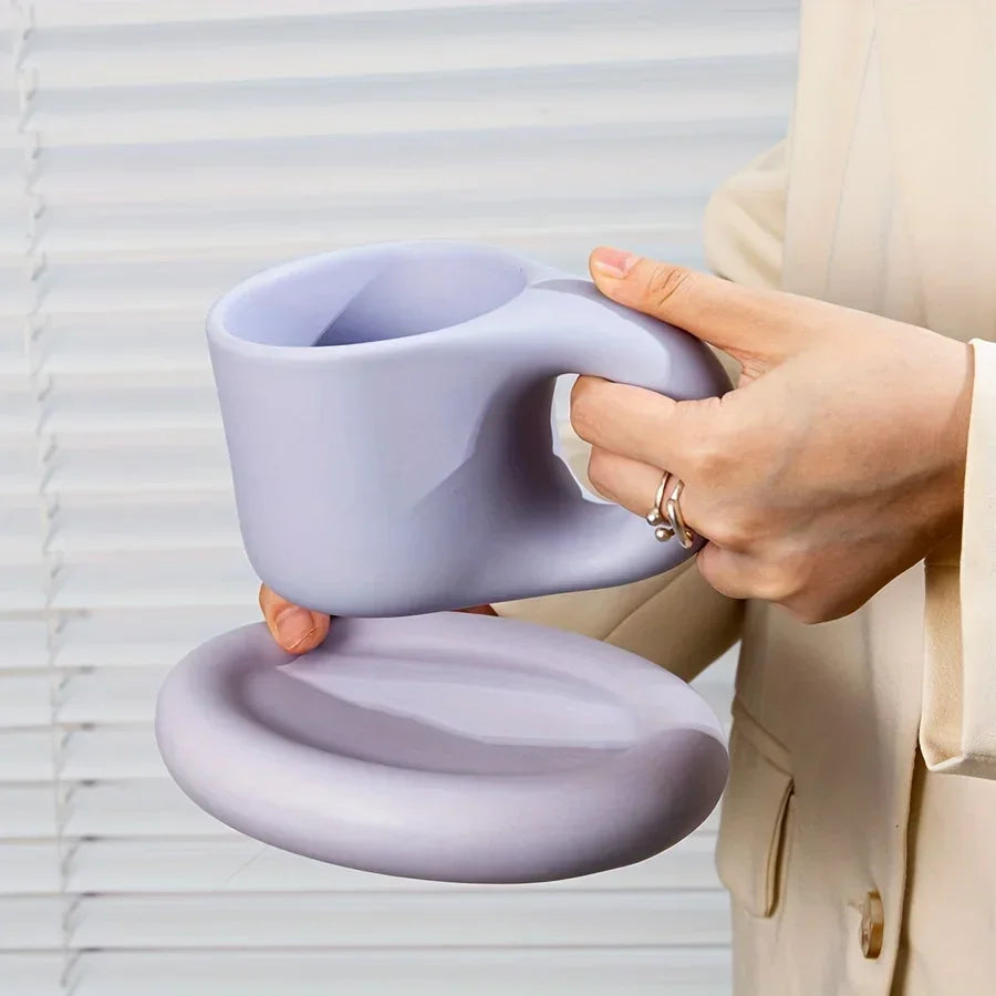 Charming Ceramic Chubby Mug Set™