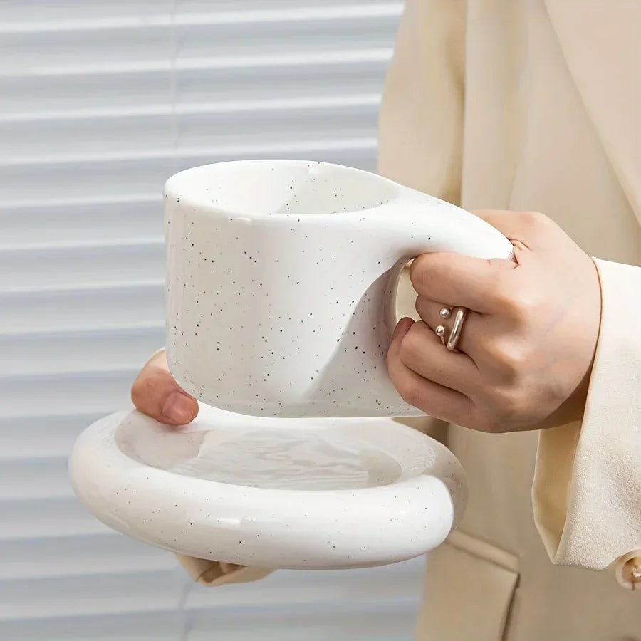 Charming Ceramic Chubby Mug Set™