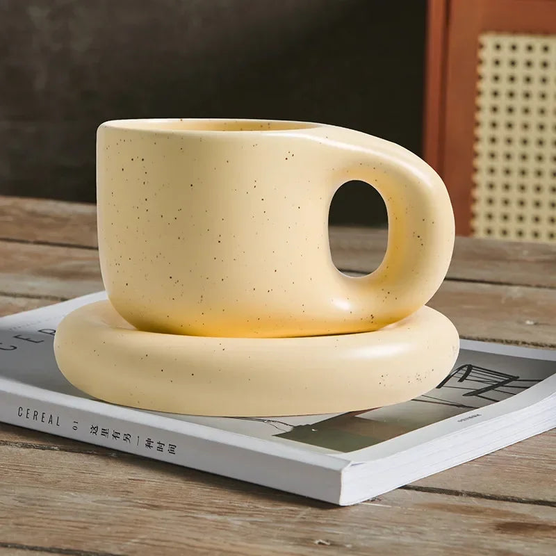 Charming Ceramic Chubby Mug Set™