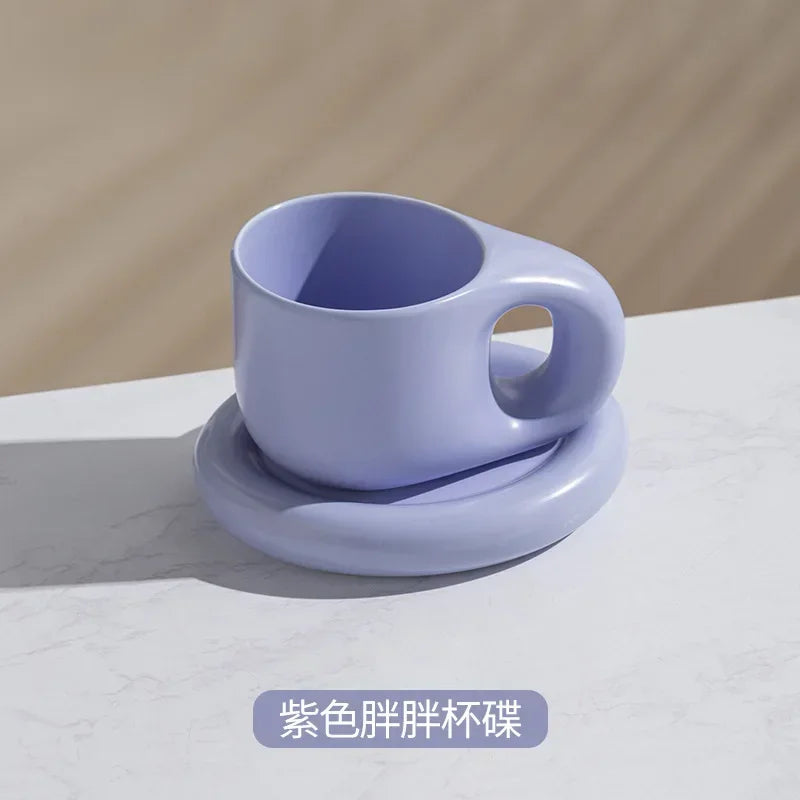 Charming Ceramic Chubby Mug Set™