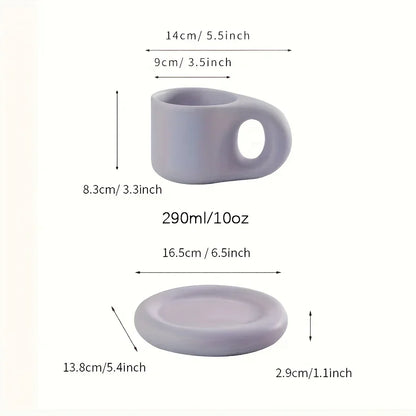 Charming Ceramic Chubby Mug Set™