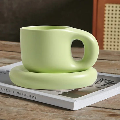 Charming Ceramic Chubby Mug Set™