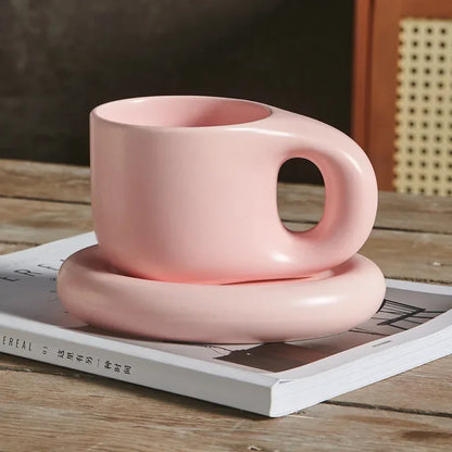 Charming Ceramic Chubby Mug Set™